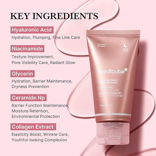 Korean Collagen Night Wrapping Peel Off Mask