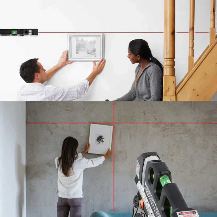 Distance Meter 4-in-1 Level Tape