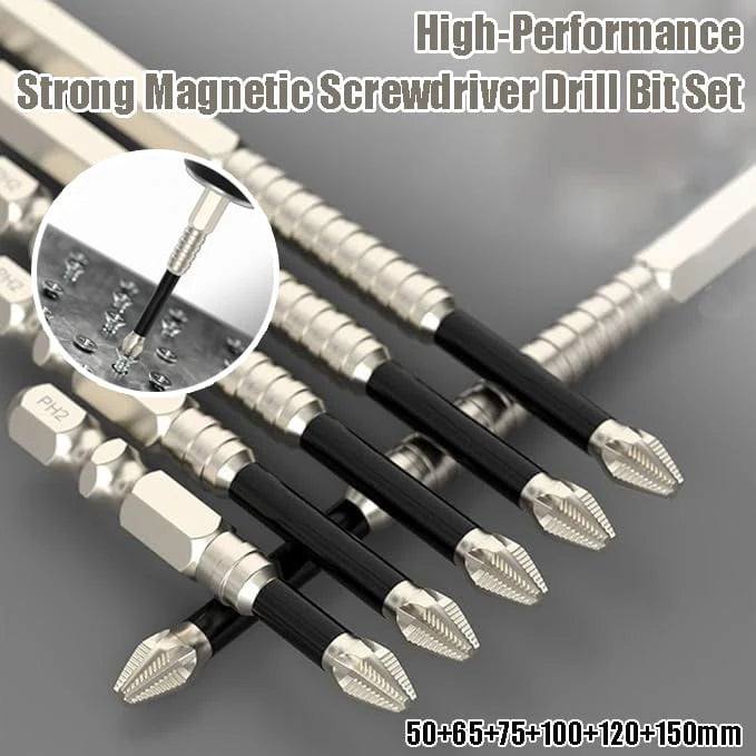 Strong Screw Drill-Bit Set (PACK OF 6)